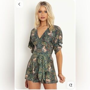 Unicorn in Captivity Kimono Playsuit S